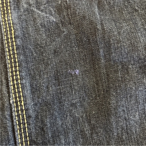 Levi’s 514 Jeans Mens Size 36x34 Blue Denim Slim Straight Carpenter Y2K Workwear - Picture 11 of 13